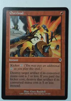 Overload *Common* Magic MtG x1 Invasion MP - Image 1