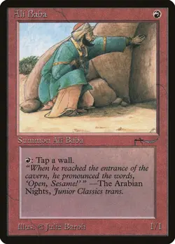 Ali Baba - Arabian Nights - MTG (MP) - Image 1