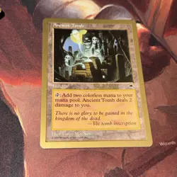 Ancient Tomb X1 Mtg World Championships Nm - Image 1