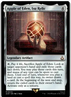 Apple of Eden, Isu Relic 70 Mythic Universes Beyond: Assassin's Creed Near Mint - Image 1