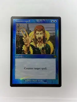 Counterspell NM Foil Release Promo Dominaria Remastered 457 Mark Poole English - Image 1