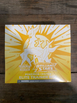 *SEALED* Pokemon Center Brilliant Stars ETB Set with Target Clear Case - Image 1