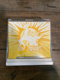 *SEALED* Pokemon Center Brilliant Stars ETB Set with Target Clear Case - Image 2