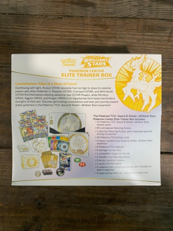 *SEALED* Pokemon Center Brilliant Stars ETB Set with Target Clear Case - Image 3