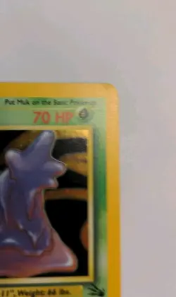 Muk 13/62 Holo Rare Fossil Set Pokemon Card Vintage 1999 WOTC 4 - Image 3