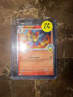 Armarouge 012/084 Pokemon Pitch Black Promo Best Buy Exclusive ( Sealed Promo ) - Image 1