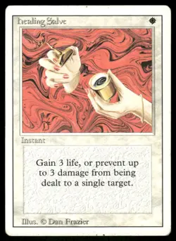 Healing Salve Revised Edition MTG Magic the Gathering card - Image 1