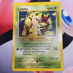 Neo Destiny - Ledyba - 71/105 - Unlimited Edition - Pokemon MP - Image 1