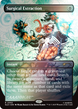 Mtg Magic Card Secret Lair Marvel Spider-Man Venom Unleashed Colors FOIL Sealed - Image 3