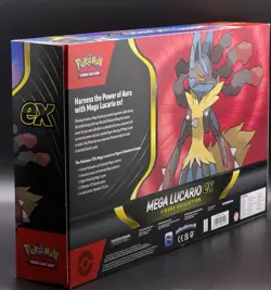 Pokemon TCG Mega Lucario ex Premium Figure Collection Box Factory Sealed - Image 2