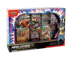 Pokemon TCG Mega Lucario ex Premium Figure Collection Box Factory Sealed - Image 3
