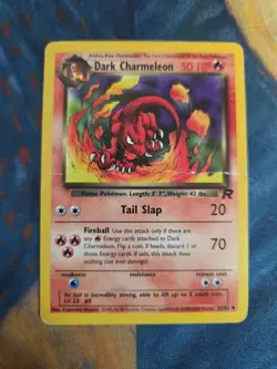Pokemon Tcg Dark Charmeleon Team Rocket 32/82 Uncommon HP - Image 1