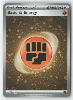 Basic Fighting Energy (Cosmos Holo) 006 SVE: Scarlet & Violet Energies LP - Image 1
