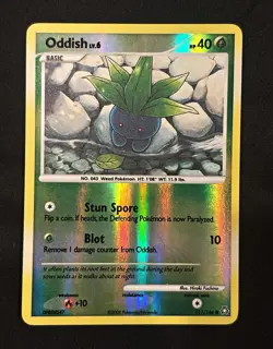 Pokemon TCG Oddish 111/146 Legends Awakened Reverse Holo English HP 40 - Image 1