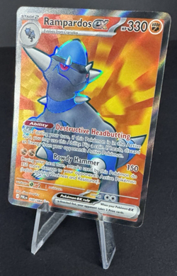 Rampardos Ex 100/084 Full Art Ultra Rare - Pitch Black - Pokemon TCG - NM - Image 3
