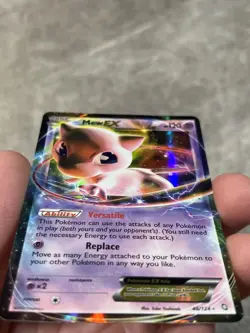 Mew EX 46/124 Pokemon TCG Dragons Exalted Holo Rare Card (Heavy Play) HP - Image 4