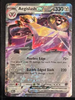 Aegislash ex #135 Pokemon Paradox Rift - Image 1