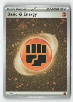 Basic Fighting Energy (Cosmos Holo) 006 SVE: Scarlet & Violet Energie LP - Image 1