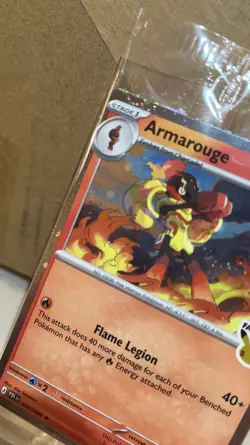 Pokemon Armarouge PBL 012/084 30th Stamp - Favorite Best Buy Promo SEALED - Image 4