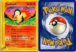 Cyndaquil 104/165 Common Expedition Base Set Pokemon Lightly Played - Image 1