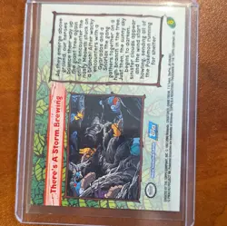 Topps Pokemon The Movie 2000 Snorlax There's A Storm Brewing #8 Promo 2000 EN - Image 4