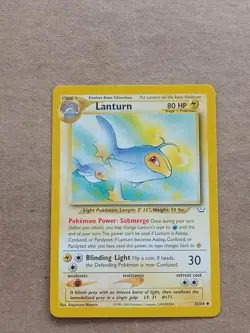 Lanturn 32/64 Uncommon Neo Revelation Pokemon Unlimited Lightly Played - Image 1