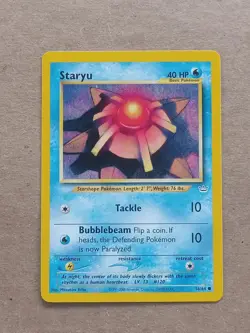 Staryu 56/64 Common Neo Revelation Pokemon Unlimited Lightly Played - Image 1