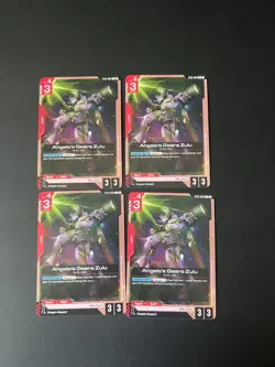 Angelo's Geara Zulu - ST03-002 NM - Gundam TCG Card Game (4x) - Image 1