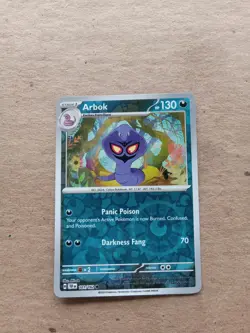 Arbok 101/162 Common Temporal Forces Pokemon Reverse Holo Lightly Played - Image 1