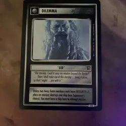 Star Trek CCG 1E The Motion Pictures "GOD" Rare Card NEVER PLAYED - Image 1