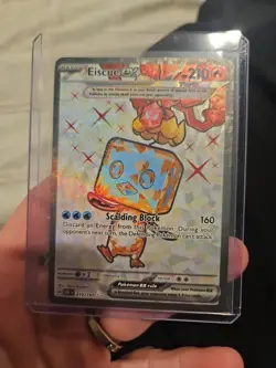 Eiscue ex 210/197 Obsidian Flames Full Art Ultra Rare Holo Pokemon TCG - Image 1