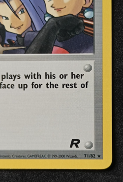 Pokemon TCG Here Comes Team Rocket! 71/82 - 1st Edition Team Rocket Rare Card NM - Image 5