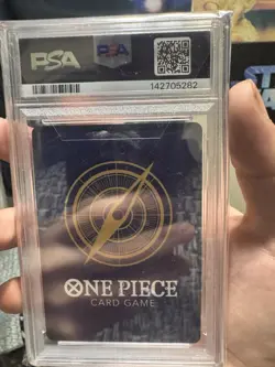 Bandai 2025 One Piece CCG Sanji & Pudding Alt Art Foil SR EB02-035 PSA 10 EN - Image 2
