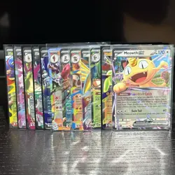 Pokemon TCG Holo EX (12) Card Lot mixed sets (MEG, PFL, SSP, CRI, POR) - Image 1