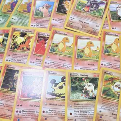 Pokemon TCG WOTC Mixed Card Lot Gym Challenge/Team Rocket Blaine's Growlithe - Image 3