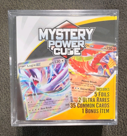 Pokemon TCG Mystery Power Cube 42-Card Mixed Lot Foils Lugia-EX Ho-Oh-EX - Image 1