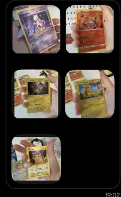 Pokemon TCG Mixed Card Lot Mewtwo Moltres Raikou Pikachu Evolutions English - Image 1