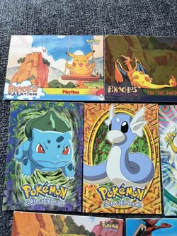 Topps Pokemon The Movie 2000 1999 Trading Card Lot - 11 Mixed Cond - LP-HP - Image 3