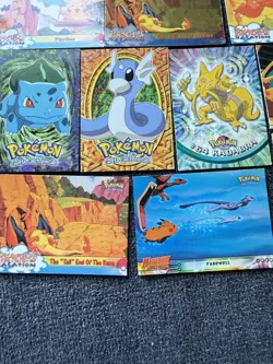 Topps Pokemon The Movie 2000 1999 Trading Card Lot - 11 Mixed Cond - LP-HP - Image 5
