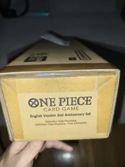 one piece tcg SEALED 2nd anniversary english set - Image 1