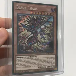 Yugioh - Black Chaos CORI-EN001 Secret Rare 1st Edition - PACK FRESH NM - Image 4