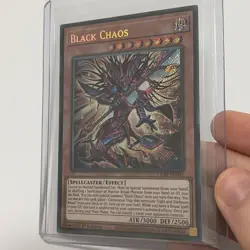 Yugioh - Black Chaos CORI-EN001 Secret Rare 1st Edition - PACK FRESH NM - Image 5