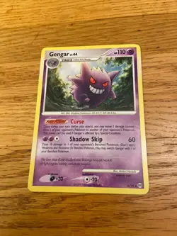 Gengar Lv.44 16/99 Diamond & Pearl Arceus 2009 Holo Rare Pokemon Card - Image 1