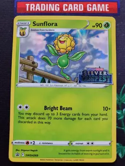 Sunflora - SWSH269 (Prerelease) - Pokemon Promo Ultra Rare Holo Card NM - Image 2