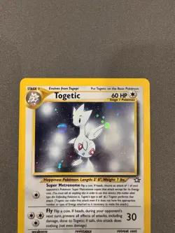 Pokemon TCG Togetic Holo Card Neo Genesis 16/111 LP Condition - Image 2
