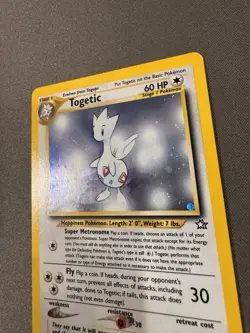 Pokemon TCG Togetic Holo Card Neo Genesis 16/111 LP Condition - Image 4