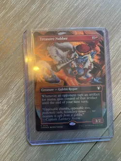 🔮 MTG: Treasure Nabber (Borderless) Commander Masters Foil - Image 1
