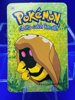 Kabuto No. 140 | Prism Sticker Card 2000 Vending | Vintage Pokemon NMK - Image 1