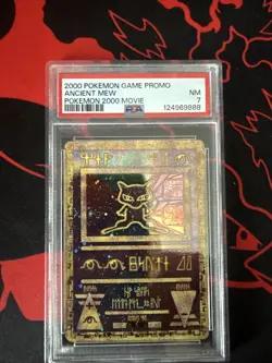 Pokemon TCG Ancient Mew 2000 Movie Promo Card PSA 7 - Image 1