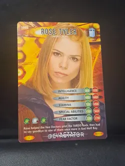 Doctor Who Battles In Time Card Rose Tyler Tardis Crew Devastator 180/250 1005 - Image 1